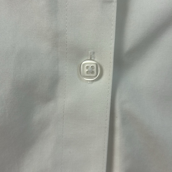 White Long Sleeve Button Up Top - Chicos - Picture 5 of 5